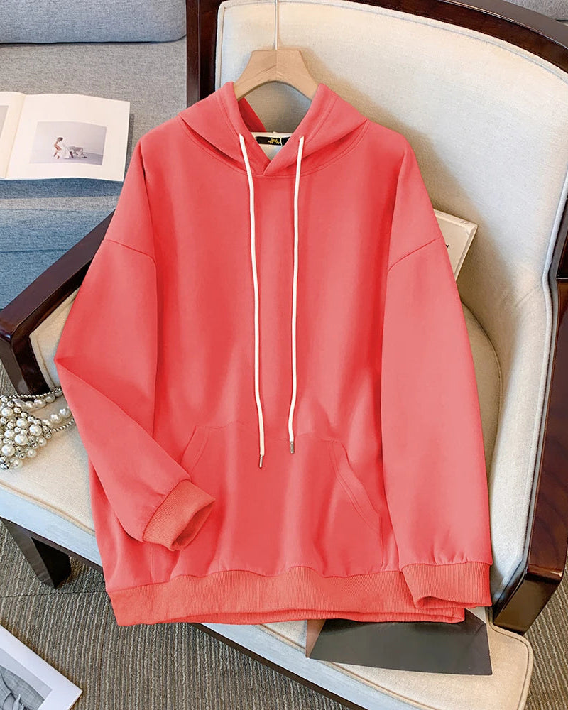 Moletom Plus Size com Capuz – Conforto e Estilo