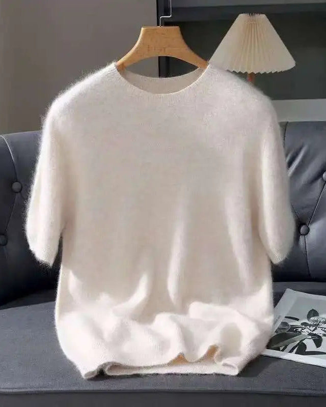 Suéter Feminino em Cashmere Mink – Blusa Gola O Casual de Luxo