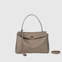 Bolsa Feminina em Couro Legítimo – Estilo Sofisticado com Alta Capacidade e Fecho Elegante