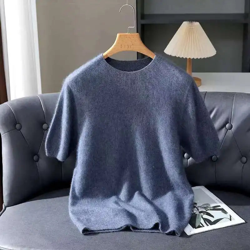 Suéter Feminino em Cashmere Mink – Blusa Gola O Casual de Luxo