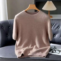 Suéter Feminino em Cashmere Mink – Blusa Gola O Casual de Luxo