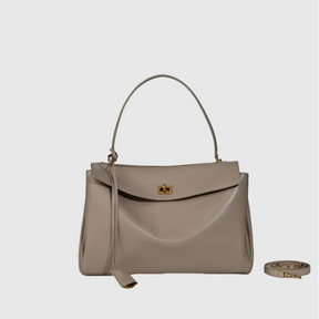 Bolsa Feminina em Couro Legítimo – Estilo Sofisticado com Alta Capacidade e Fecho Elegante