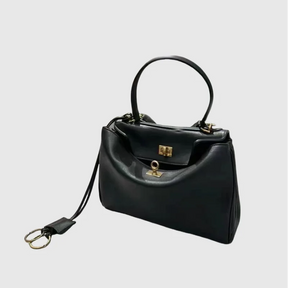 Bolsa Feminina em Couro Legítimo – Estilo Sofisticado com Alta Capacidade e Fecho Elegante
