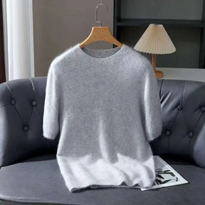 Suéter Feminino em Cashmere Mink – Blusa Gola O Casual de Luxo