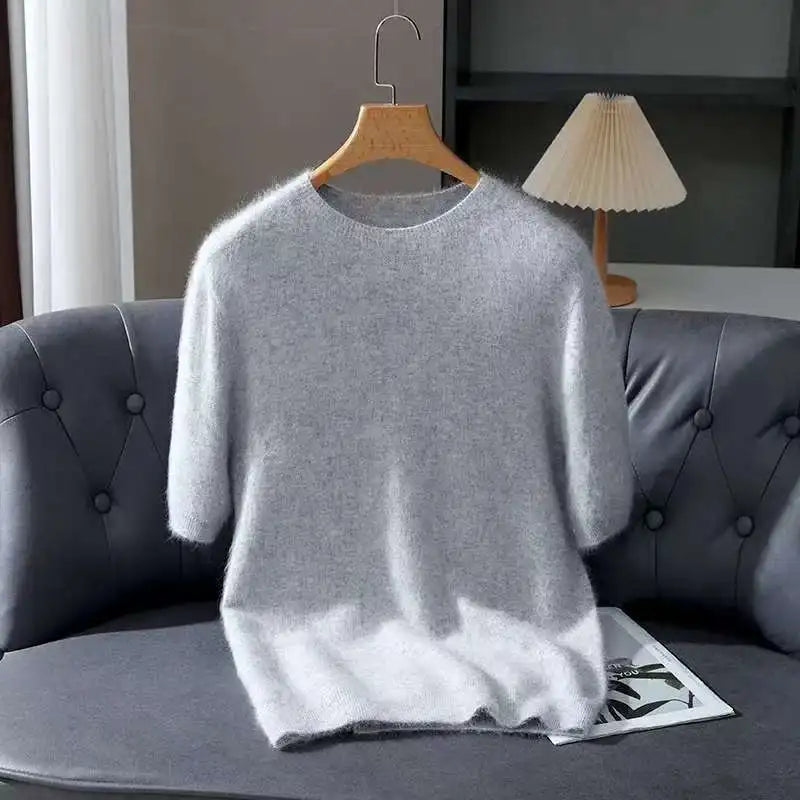 Suéter Feminino em Cashmere Mink – Blusa Gola O Casual de Luxo