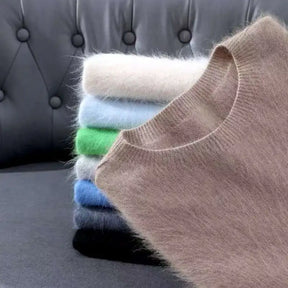 Suéter Feminino em Cashmere Mink – Blusa Gola O Casual de Luxo