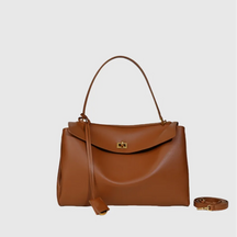 Bolsa Feminina em Couro Legítimo – Estilo Sofisticado com Alta Capacidade e Fecho Elegante