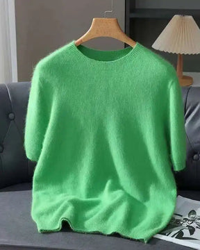 Suéter Feminino em Cashmere Mink – Blusa Gola O Casual de Luxo